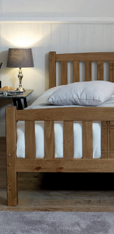 Sedna Rustic Wooden Bed Frame