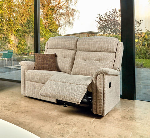 Roma 2 Seater Manual Reclining Sofa - Sherborne