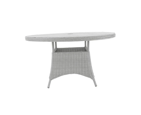 Daro Santorini Garden Dining Table 120cm Glass Table Top