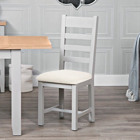 Easterly 180cm Butterfly Extending Grey Dining Table Set with Chairs