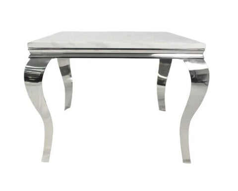 Louis 1.0m Square Marble Dining Table