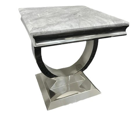 Chelsey Marble Lamp Table