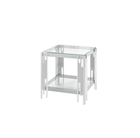 Vasari Glass Side Table