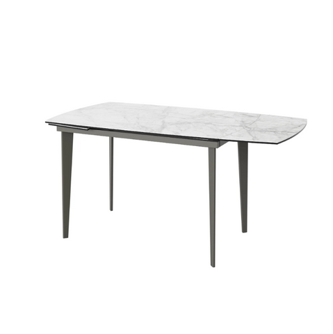 Verdi Gloss Ceramic Extending Dining Table 120 to 180cm