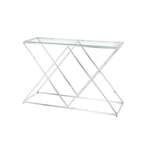 Victor Glass Console Table