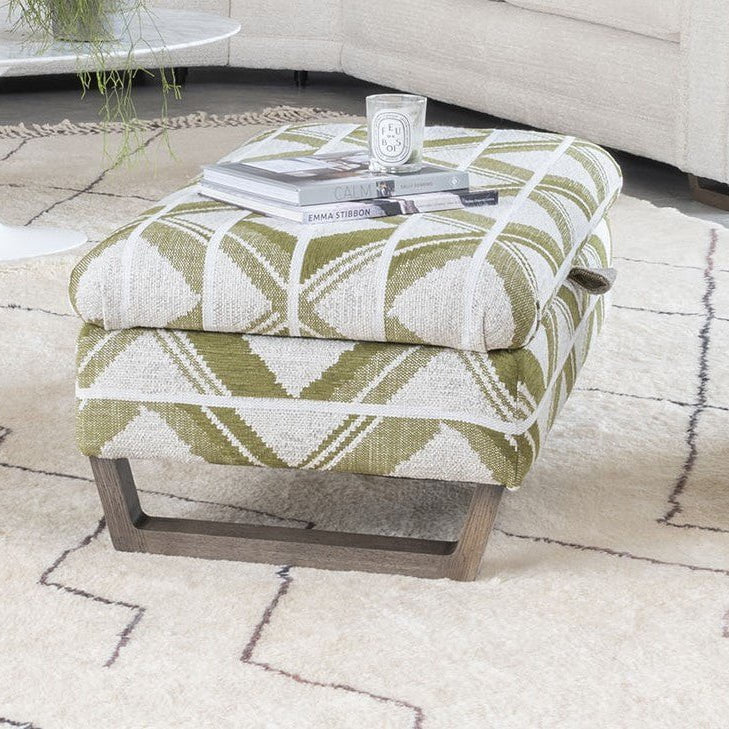 Alstons Ottoman Stool Aalto Legged Ottoman