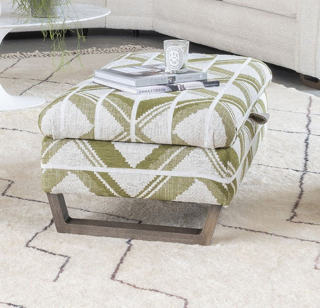 Alstons Ottoman Stool Aalto Legged Ottoman