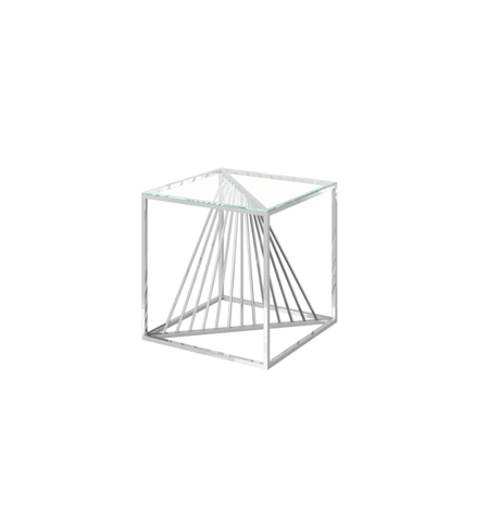 Torelli Side Table DefaultTitle Abstract Glass Side Table