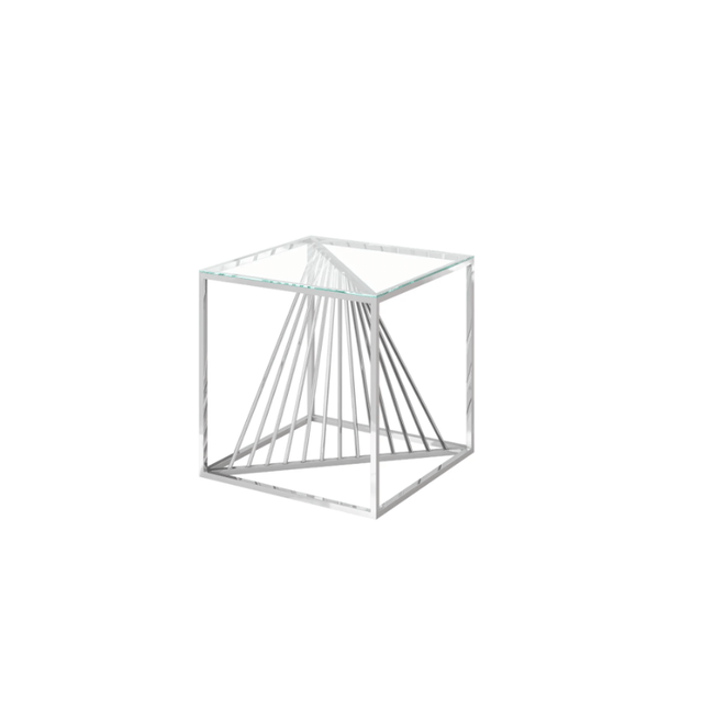 Torelli Side Table DefaultTitle Abstract Glass Side Table
