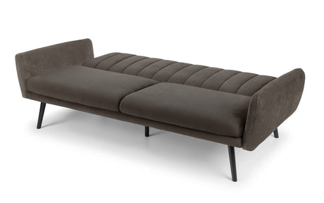 Julian Bowen Sofa Beds Afina Sofabed - Grey Velvet