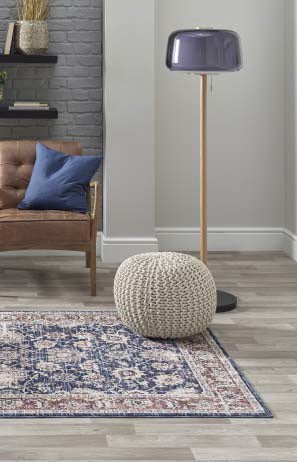 Mastercraft Alhambra Rug Alhambra Rug Dark Blue 6549a