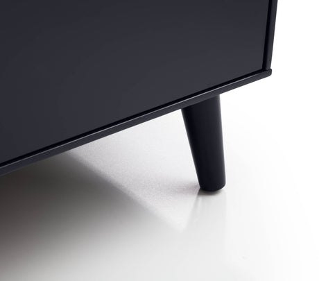Julian Bowen Bedside Alicia 2 Drawer Bedside - Anthracite