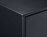 Julian Bowen Chests Alicia 3 Drawer Chest - Anthracite