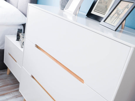 Julian Bowen Chests Alicia 3 Drawer Chest - White