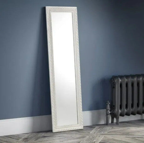 Julian Bowen Mirror Allegro Dress Mirror - White