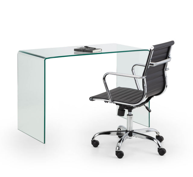 Julian Bowen Desk & Chair Amalfi Desk and Gio Black Office Chair