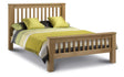 Julian Bowen Bed Amsterdam Oak High Footend 135cm Double Bed