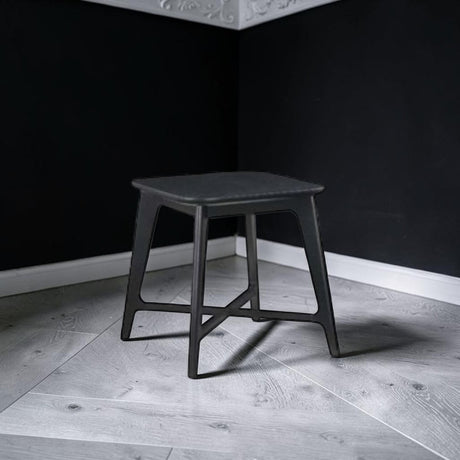 Your Home Furniture of Newark Annaghmore Carrington Square Lamp Table in Black Oak