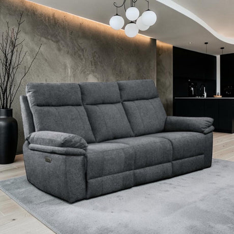 Your Home Furniture of Newark Annaghmore Horizon 3 Seater Sofa in Dark Grey