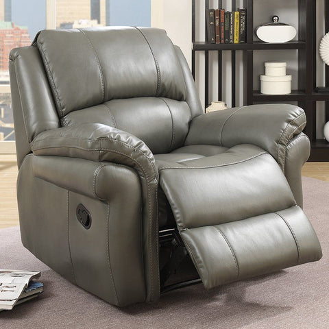 Farnham Annaghmore Grey Leather Air Armchair