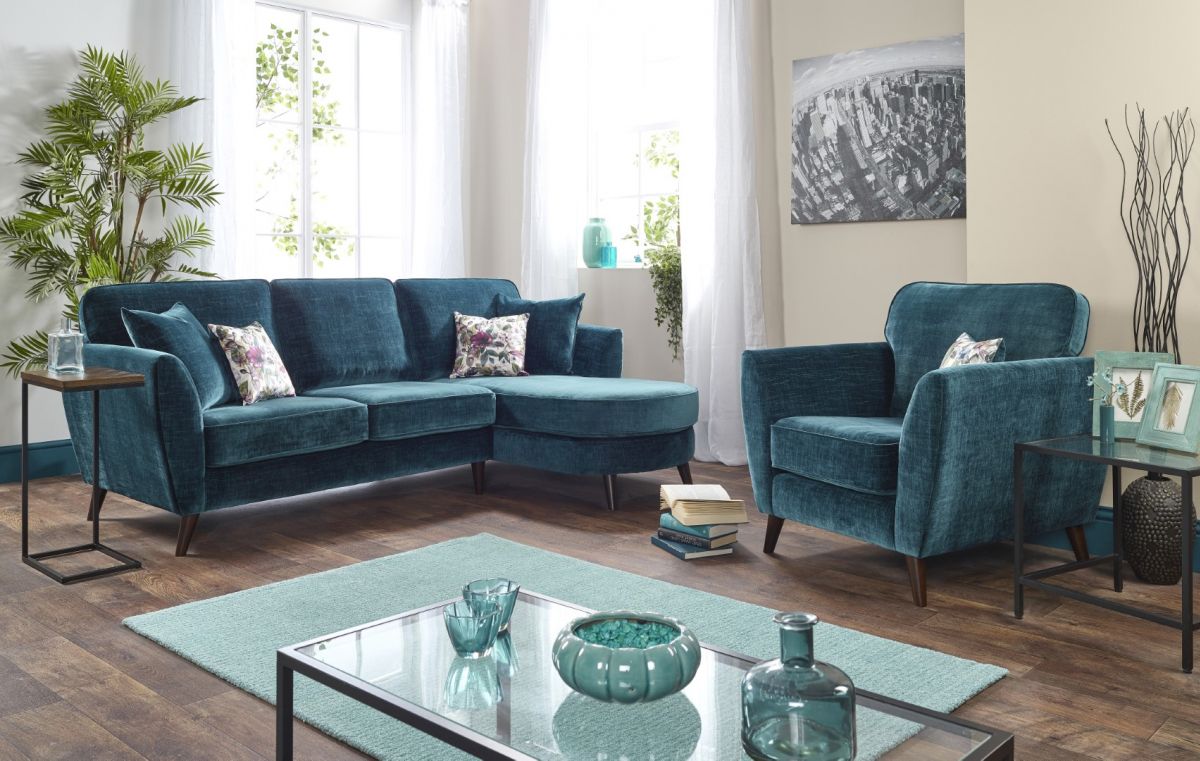 Lebus Chaise Sofa Antigua Right Hand Chaise Sofa