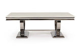 Vida Living Coffee Table Arianna Cream Marble Coffee Table
