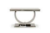 Vida Living Console Table Arianna Cream Marble Console Table