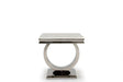 Vida Living Lamp Table Arianna Cream Marble Lamp Table