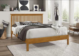 Time Living Bed Frame Single / Honey Oak Ascot Wooden Bed Frame