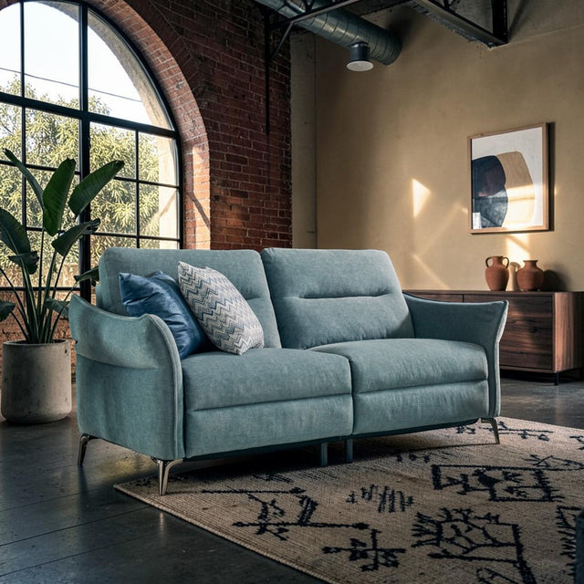 Your Home Furniture of Newark Ashwood Designs Naples 2 Seater Sofa in Ilias Marine