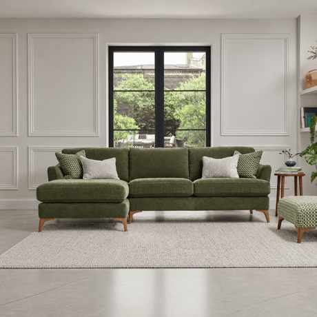 Ashwood Designs Sofa Ashwood Hansson Corner Chaise Sofa in Left Hand Facing