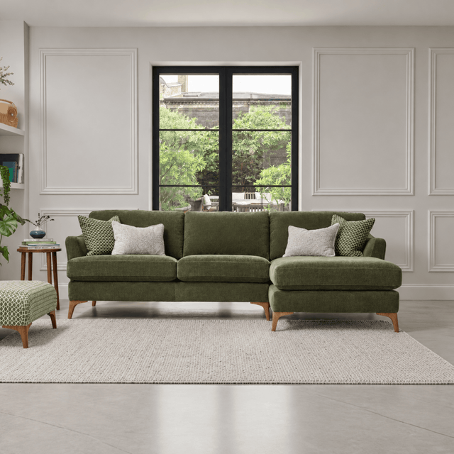 Ashwood Designs Sofa Ashwood Hansson Corner Chaise Sofa in Right Hand Facing