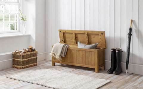 Aspen Storage Bench - Natural