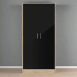 Heartlands Furniture Wardrobe Bardalona Wardrobe Black Gloss
