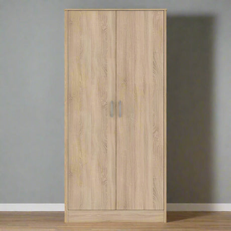 Heartlands Furniture Wardrobe Bardalona Wardrobe Oak Effect