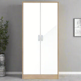 Heartlands Furniture Wardrobe Bardalona Wardrobe White Gloss