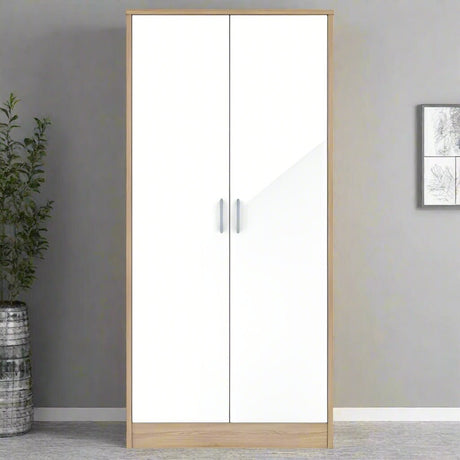 Heartlands Furniture Wardrobe Bardalona Wardrobe White Gloss