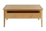 Global Home Furniture Coffee Table Bath Oak Coffee Table
