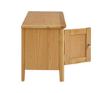 Global Home Furniture TV Media Stand Bath Oak Small Media Stand