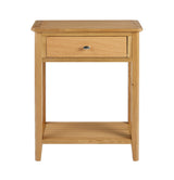 Global Home Furniture Telephone Table Bath Oak Telephone Table