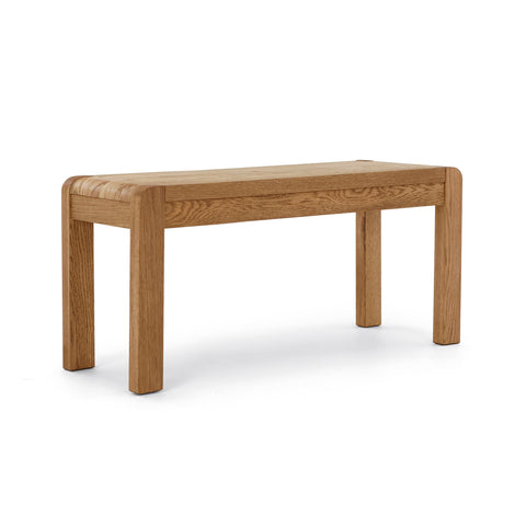 Bergen Dining Bundle - 4 Brown Pu Chairs, 1 Dining Bench and Compact Extending Table