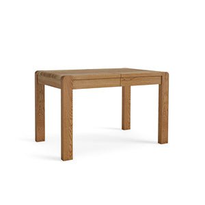 Corndell Dining Table Set Bergen Dining Bundle - 4 Brown Pu Chairs, 1 Dining Bench and Compact Extending Table