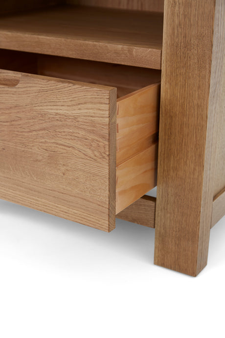 Corndell Bergen Oak Entertainment Unit Bundle
