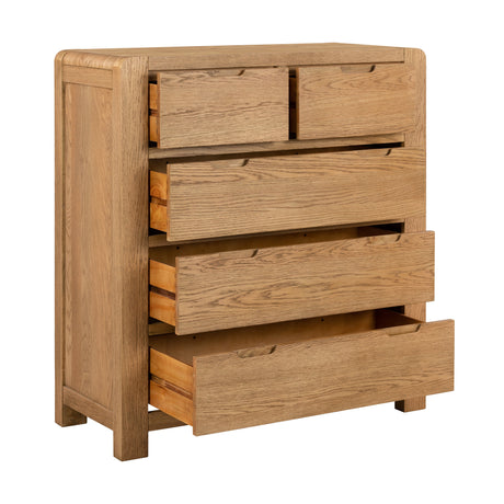 Corndell Bergen Oak Gents Wardrobe Bundle