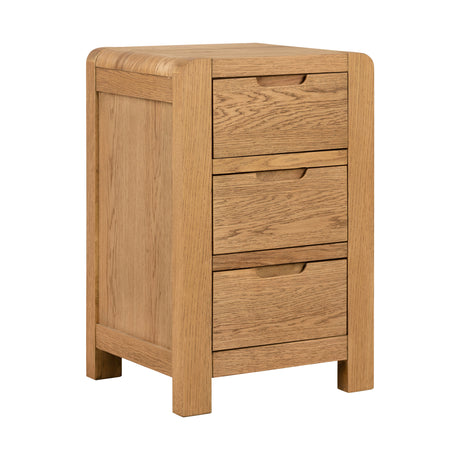 Corndell Bergen Oak King Size Bed Bundle