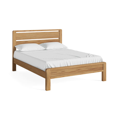 Corndell Bergen Oak King Size Bed Bundle