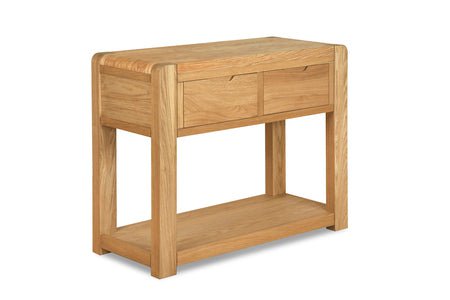Bergen Oak Large Sideboard and Display Cabinet Bundle
