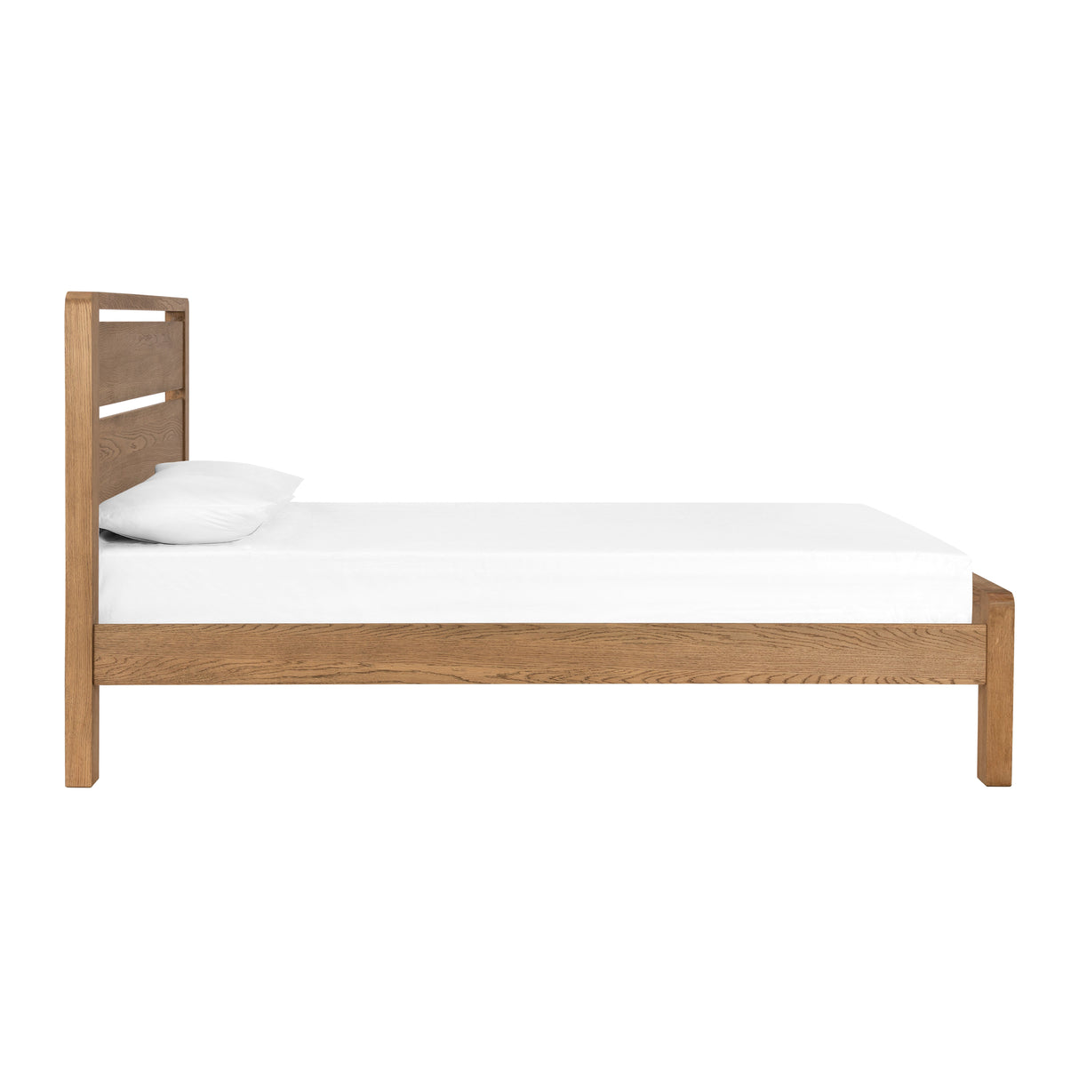 Corndell Bergen Oak Super King Bed Bundle
