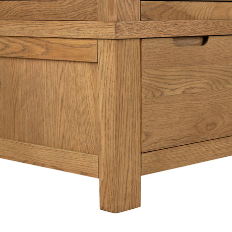 Corndell Bergen Oak Triple Wardrobe Bundle