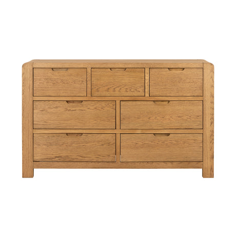 Corndell Bergen Oak Triple Wardrobe Bundle